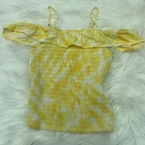 Abercrombie off the shoulder tank top